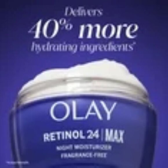 NEW!! Olay Regenerist Retinol 24 MAX Night Cream Anti-Aging Moisturizer 1.7oz - Picture 4 of 10